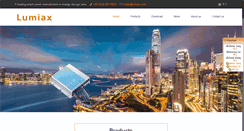 Desktop Screenshot of lumiax.com